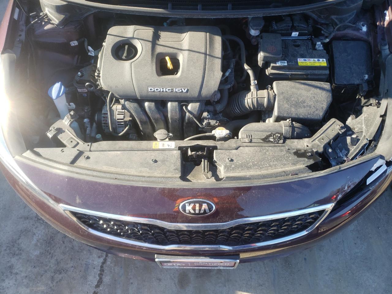 Photo 7 from auction – 2017 KIA FORTE LX with VIN 3KPFK4A71HE011230