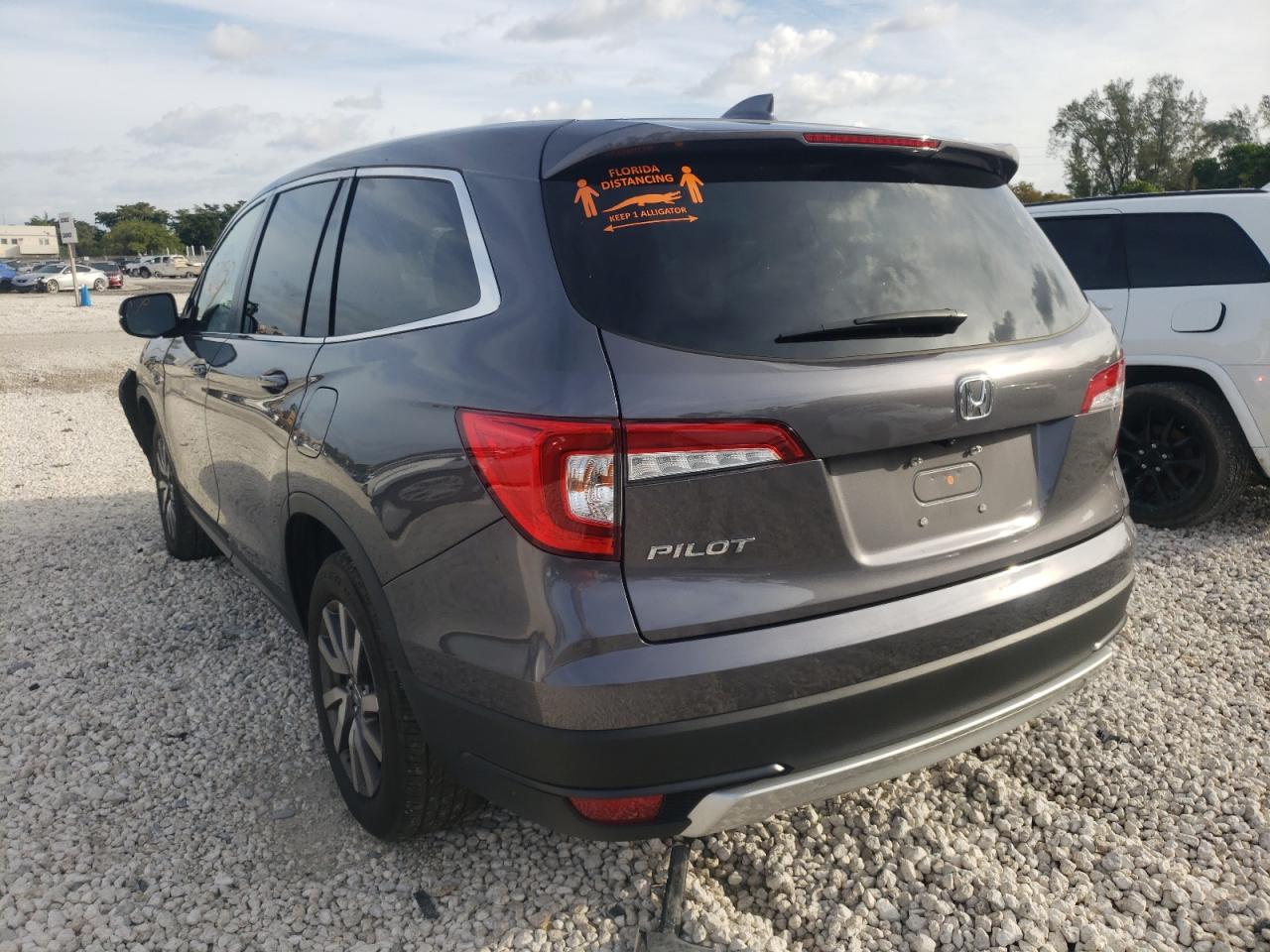 Photo 3 from auction – 2021 HONDA PILOT EXL with VIN 5FNYF5H50MB026829