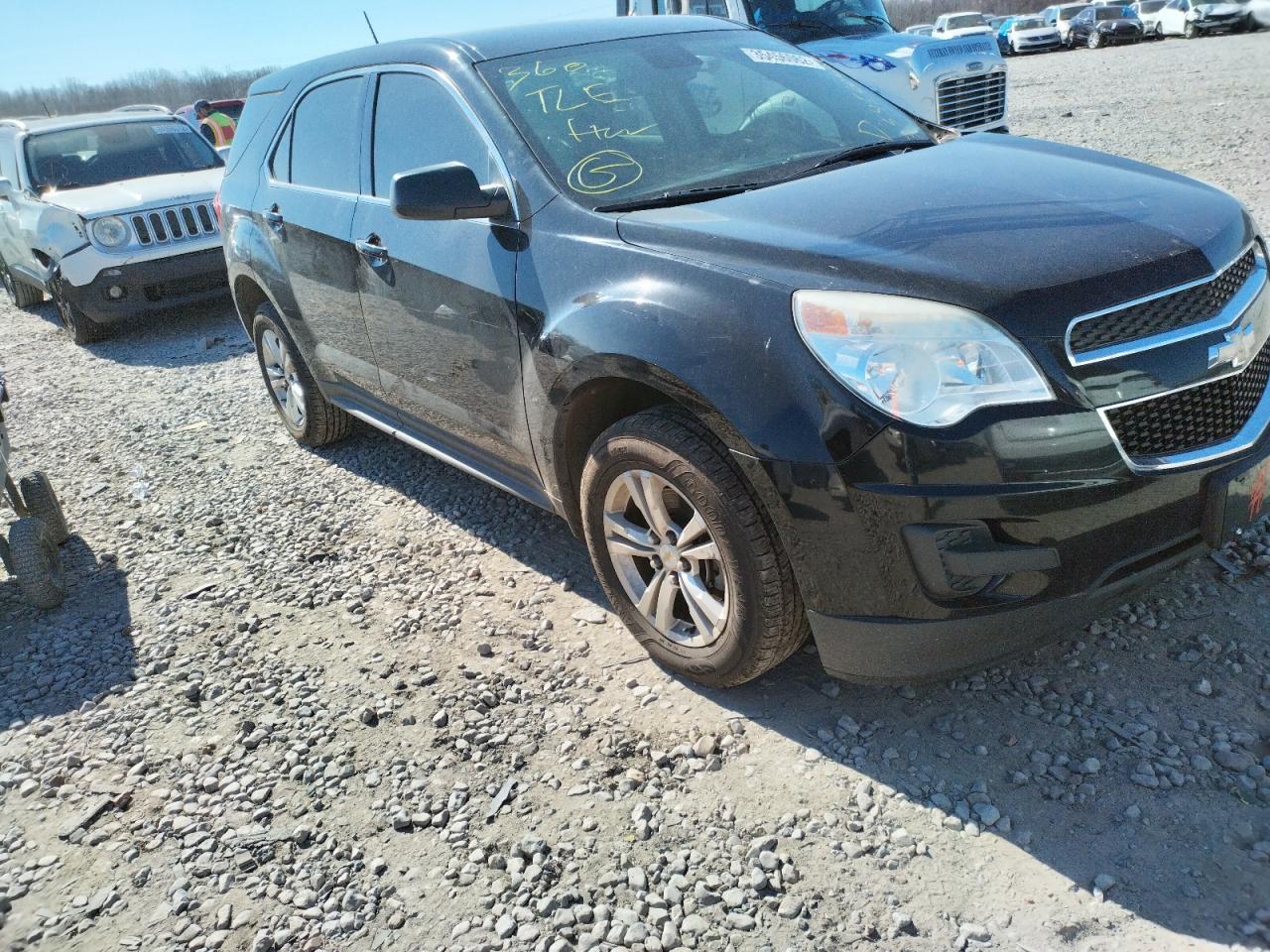 CHEVROLET EQUINOX LS 2013 with VIN 2GNALBEK3D1256071 - Photo from auction