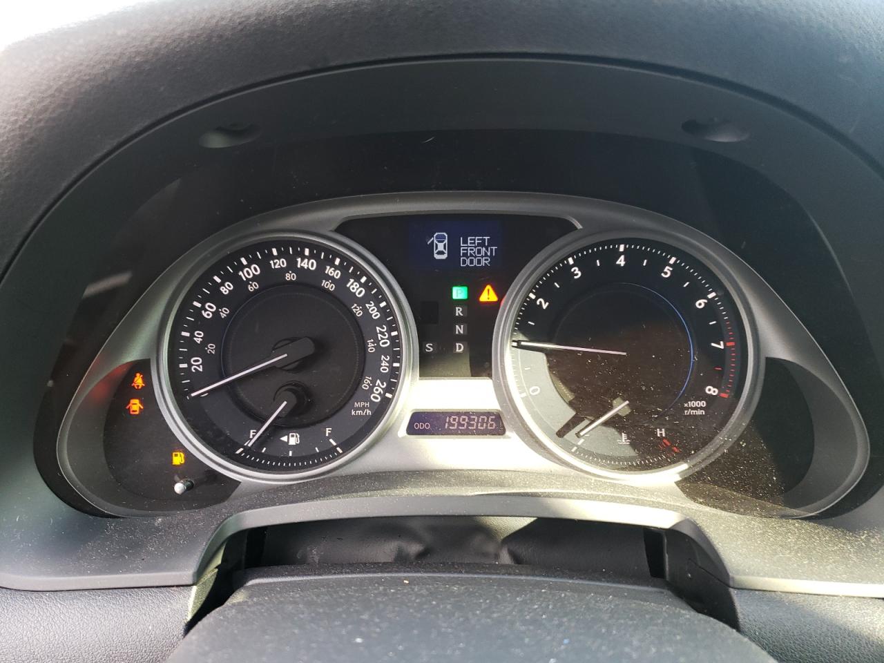 Photo 8 from auction – 2009 LEXUS IS 250 with VIN JTHCK262992029654