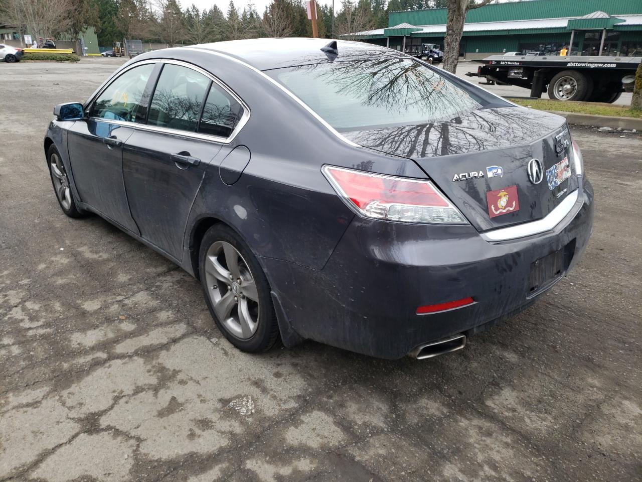 Photo 3 from auction – 2012 ACURA TL with VIN 19UUA9F24CA004869