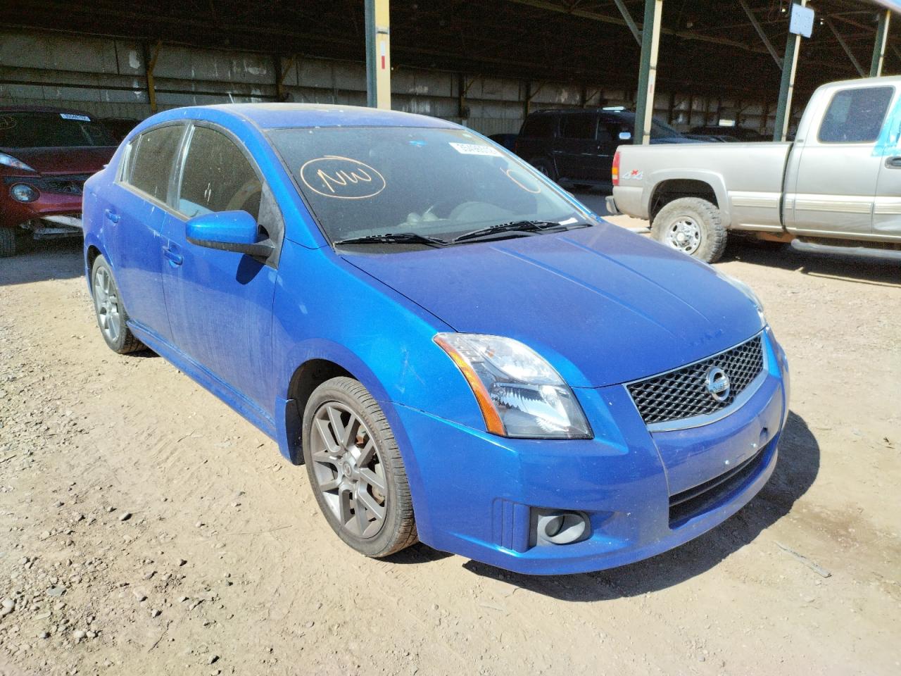 NISSAN SENTRA SE- 2010 with VIN 3N1BB6AP5AL665405 - Photo from auction