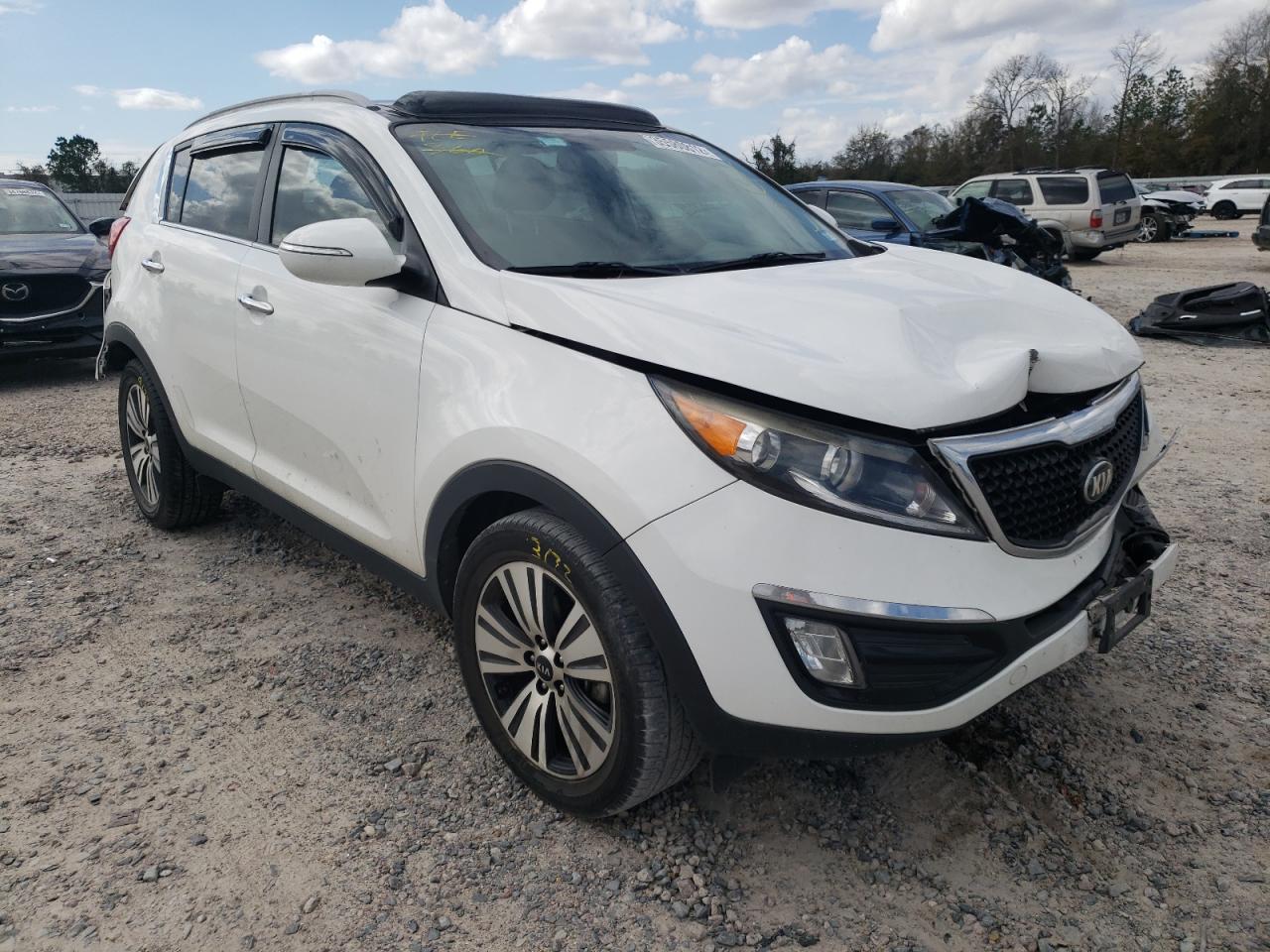 KIA SPORTAGE E 2014 with VIN KNDPC3AC1E7645352 - Photo from auction