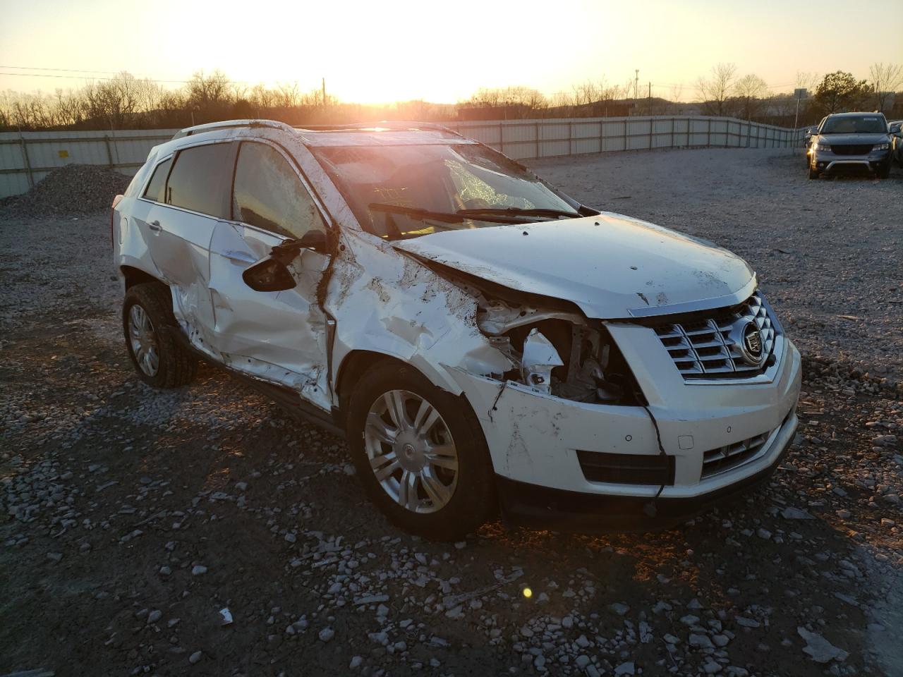 Photo 1 from auction – 2015 CADILLAC SRX LUXURY with VIN 3GYFNBE35FS555595