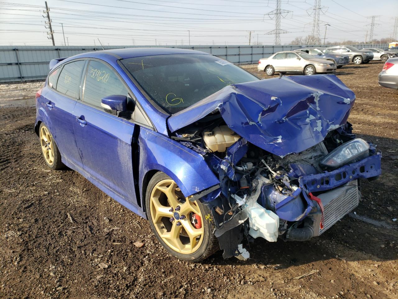 FORD FOCUS ST 2015 con VIN 1FADP3L98FL322617 - Foto de la subasta