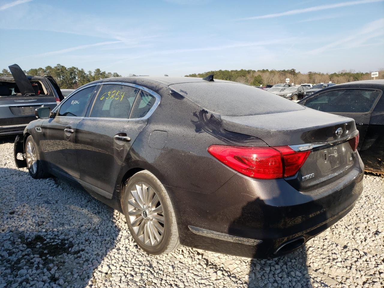 Photo 3 from auction – 2015 KIA K900 with VIN KNALW4D45F6022207