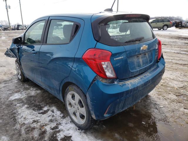 Photo 3 from auction – 2020 CHEVROLET SPARK LS with VIN KL8CB6SAXLC457183