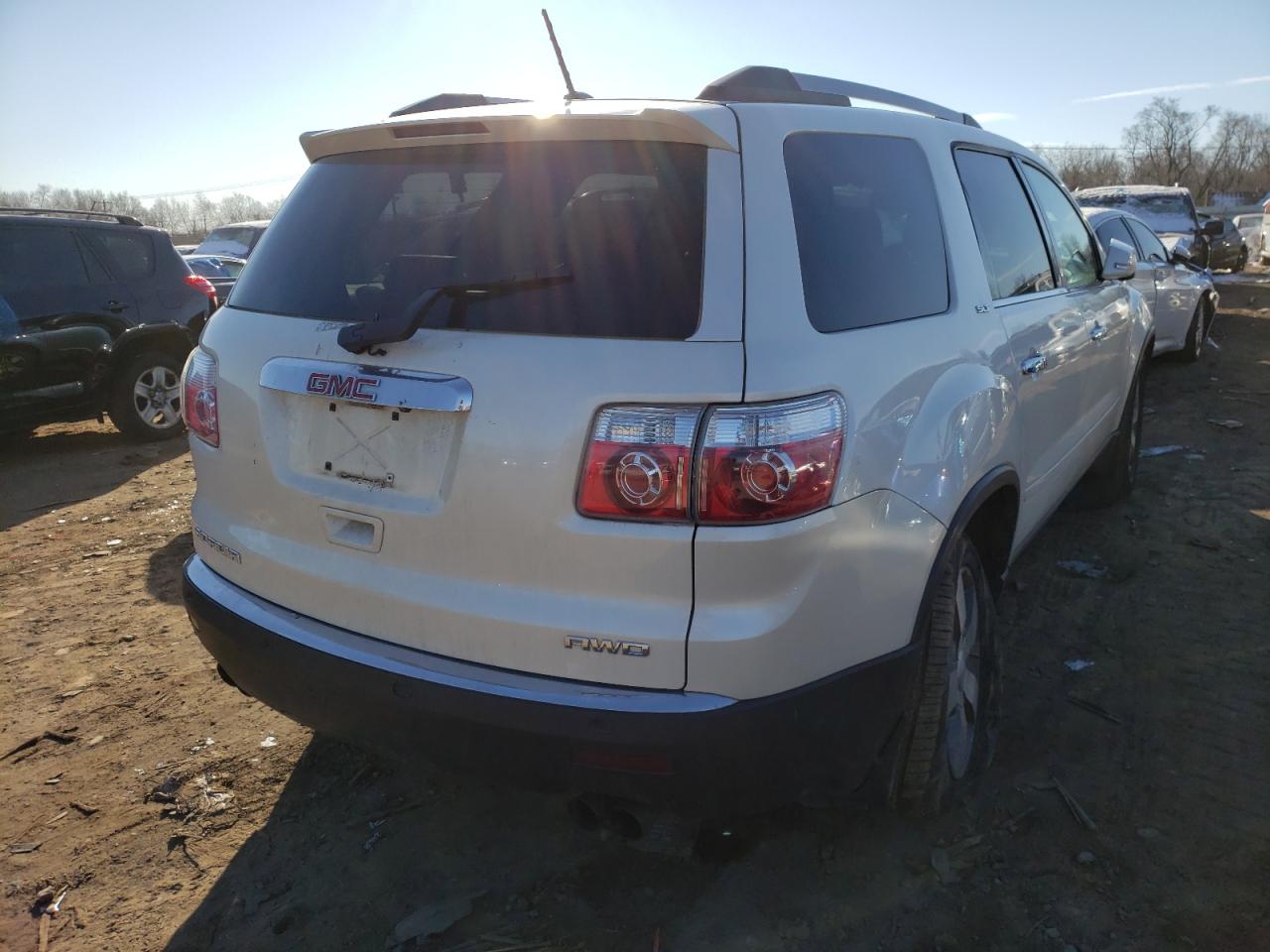 Photo 4 from auction – 2011 GMC ACADIA SLT with VIN 1GKKVRED9BJ143086