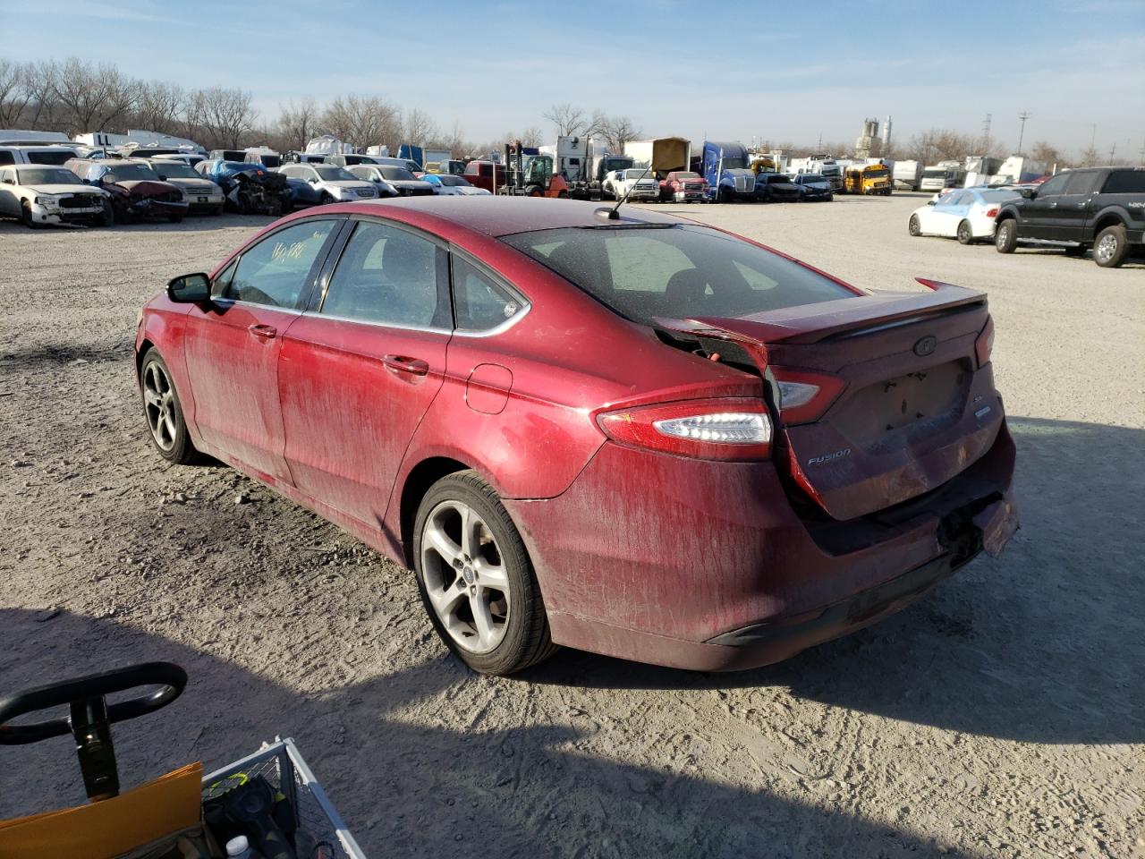 Zdjęcie 3 z aukcji – 2016 FORD FUSION SE z VIN 3FA6P0HD2GR361470