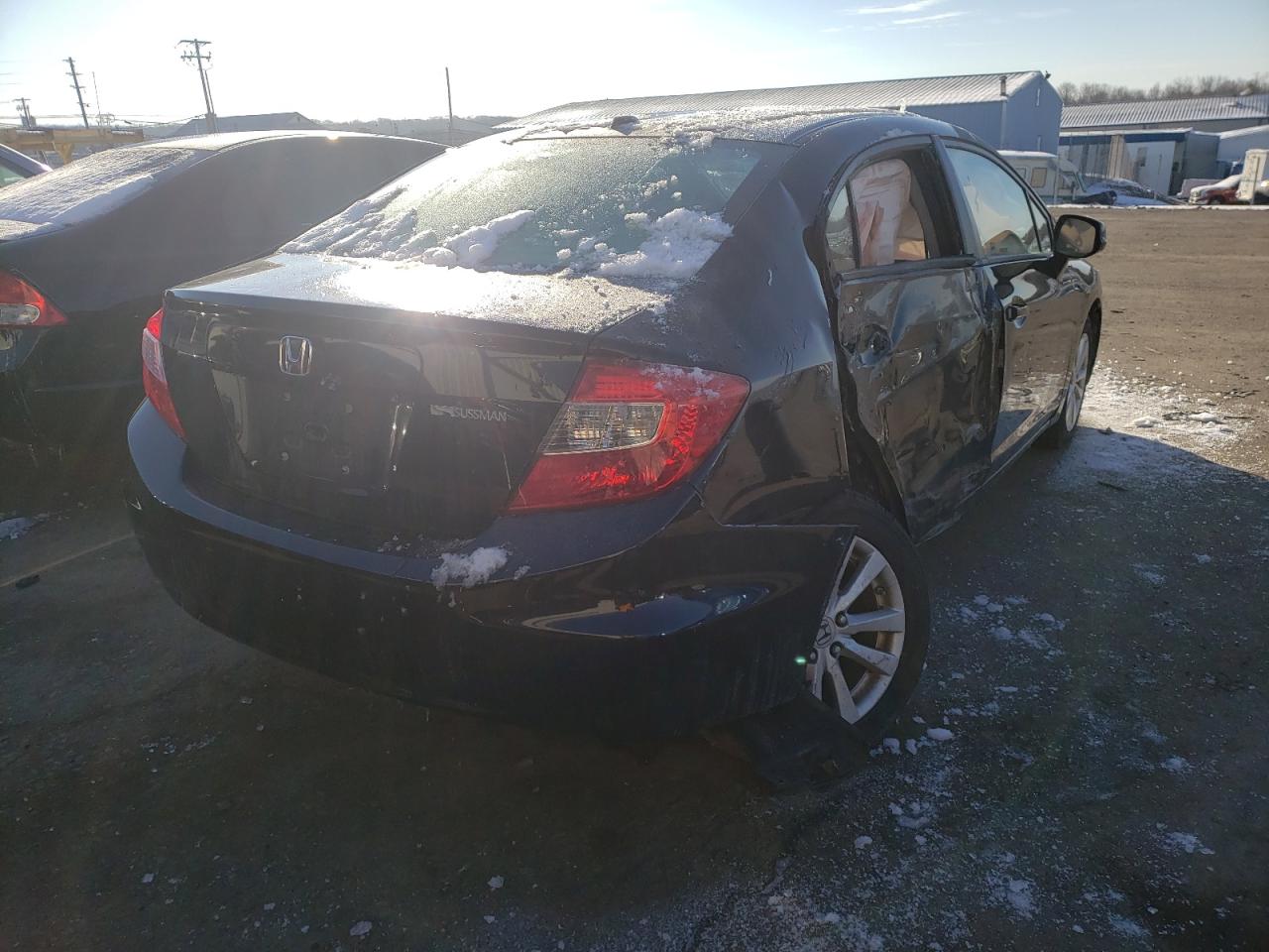 Photo 4 from auction – 2012 HONDA CIVIC EXL with VIN 19XFB2F93CE347968