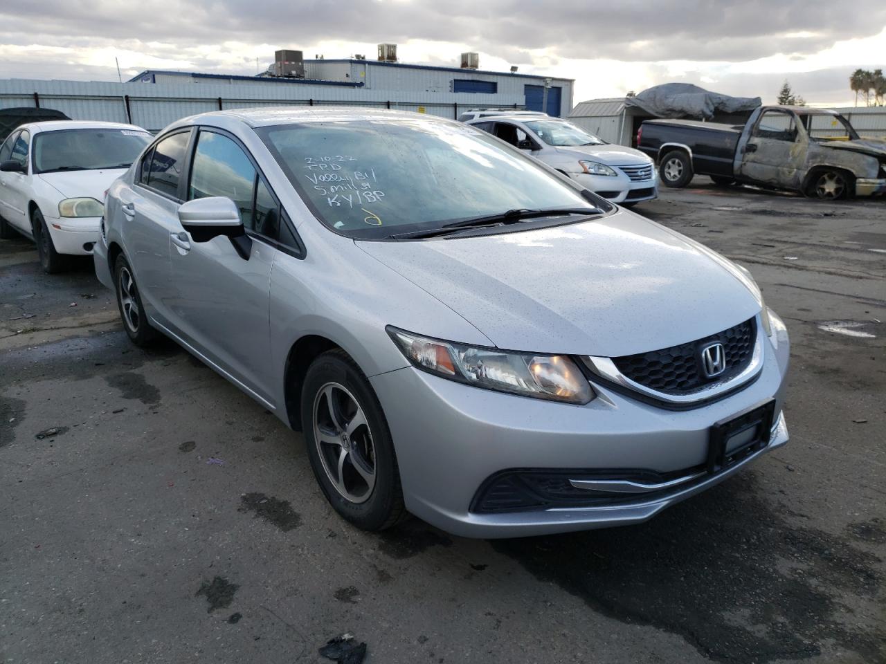 HONDA CIVIC SE 2015 with VIN 19XFB2F74FE238194 - Photo from auction