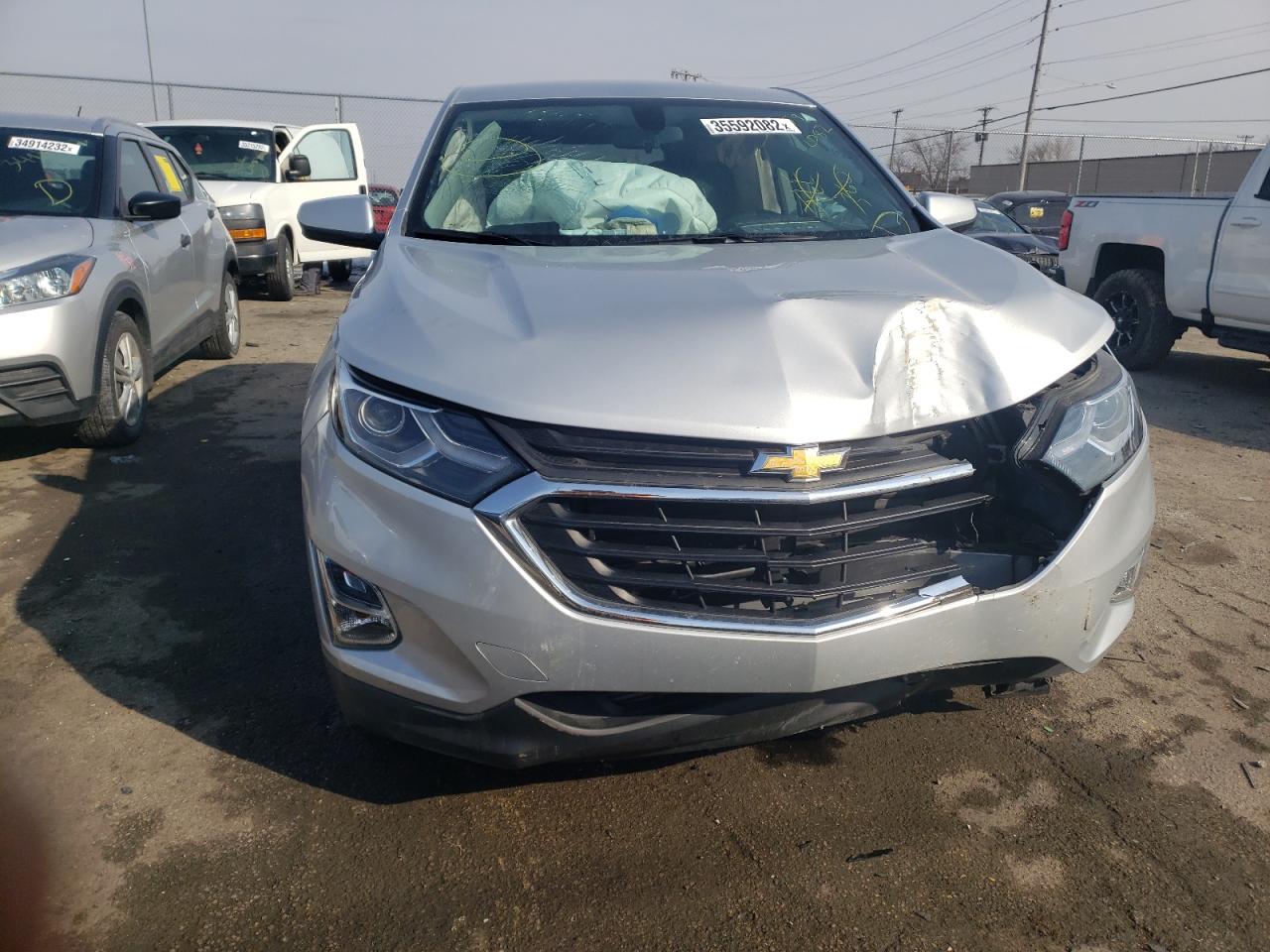 Photo 9 from auction – 2018 CHEVROLET EQUINOX LT with VIN 2GNAXJEVXJ6248816