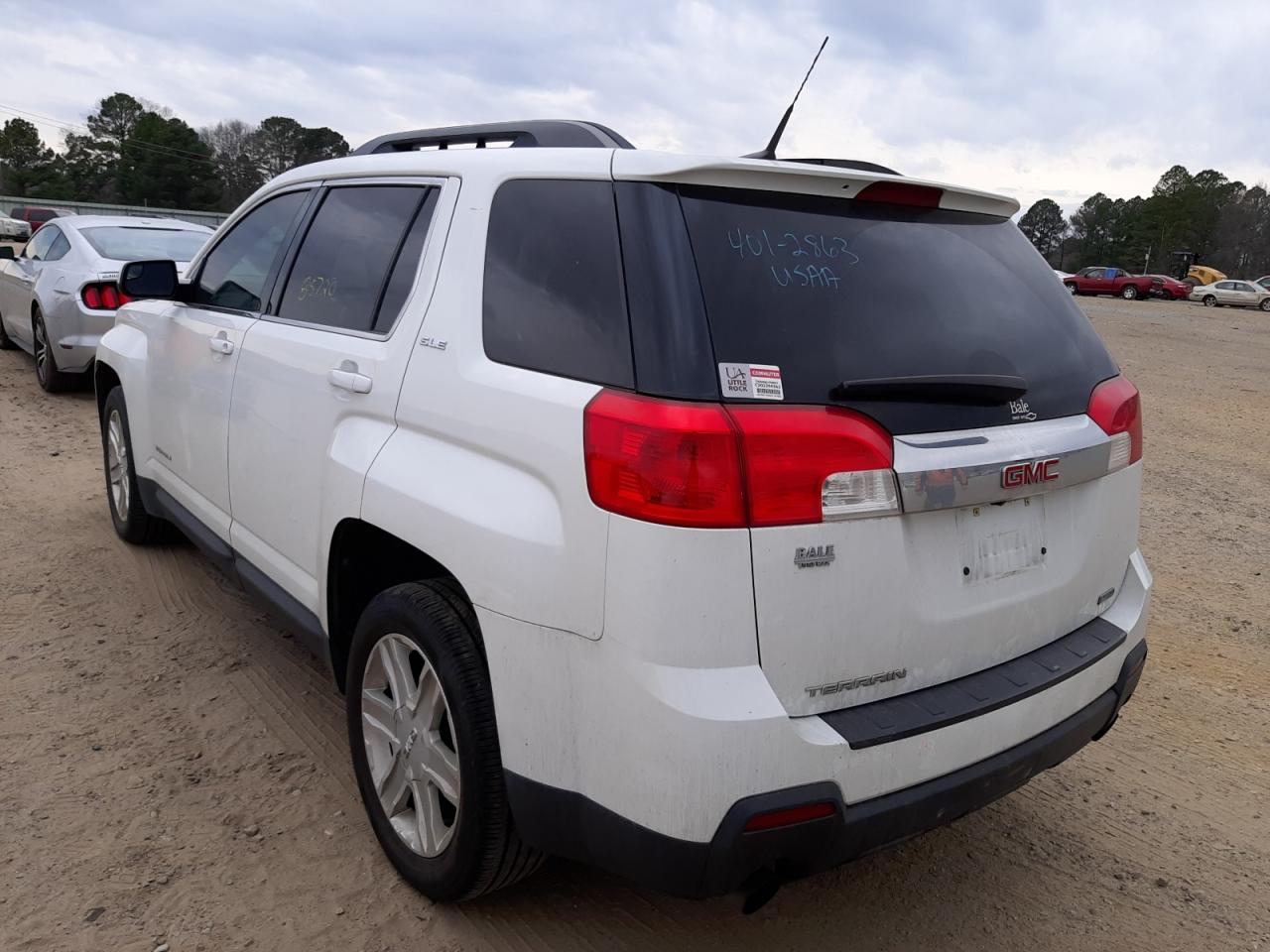 Photo 3 from auction – 2012 GMC TERRAIN SL with VIN 2GKFLSE55C6198723