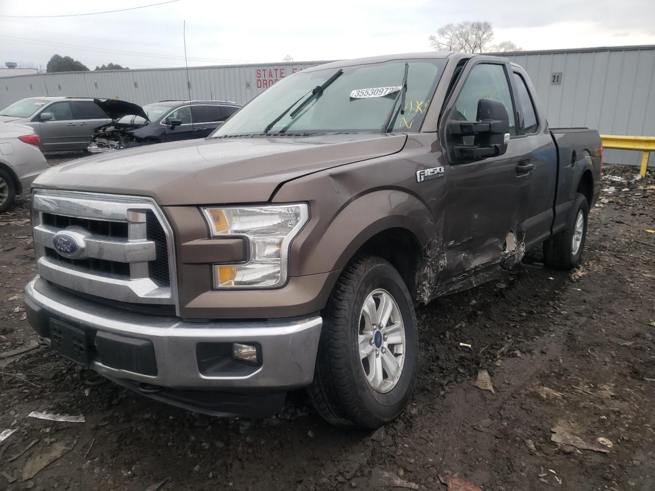 Photo 2 from auction – 2015 FORD F150 SUPER with VIN 1FTFX1EG4FKE13795