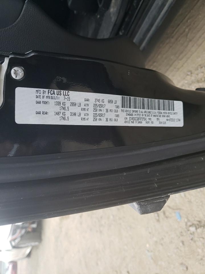 Photo 10 from auction – 2015 DODGE GRAND CARA with VIN 2C4RDGCG8FR737541