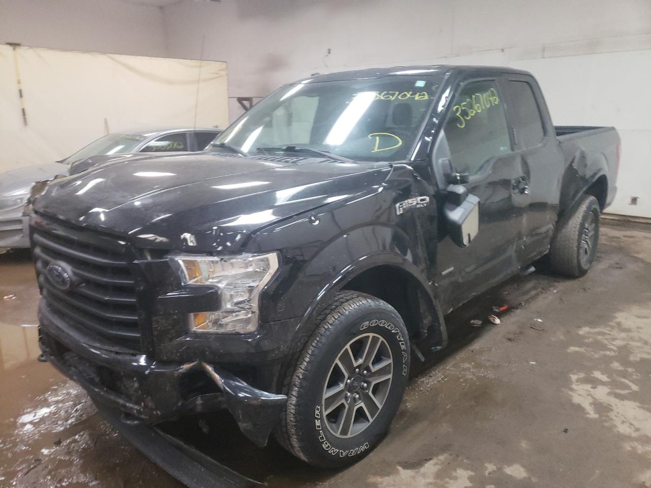 Photo 2 from auction – 2017 FORD F150 SUPER with VIN 1FTEX1EP0HFC87474