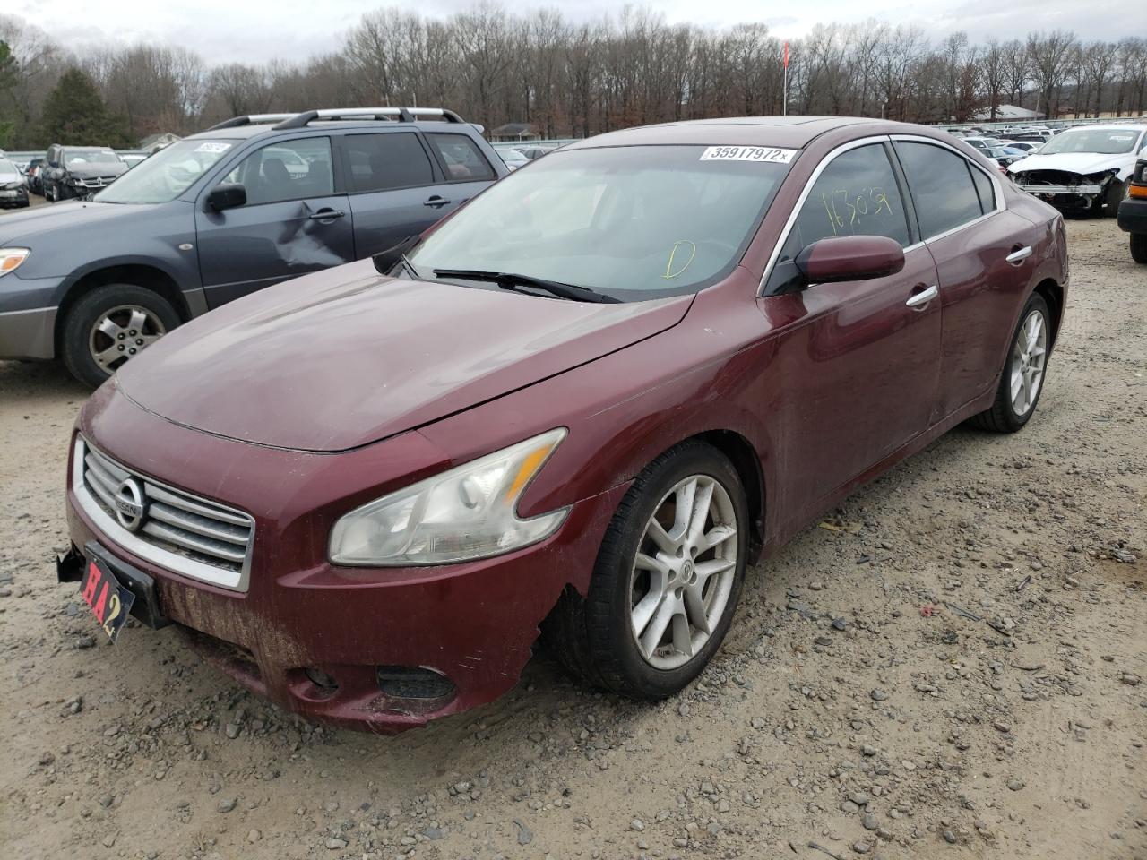 Photo 2 from auction – 2013 NISSAN MAXIMA S with VIN 1N4AA5AP5DC800216