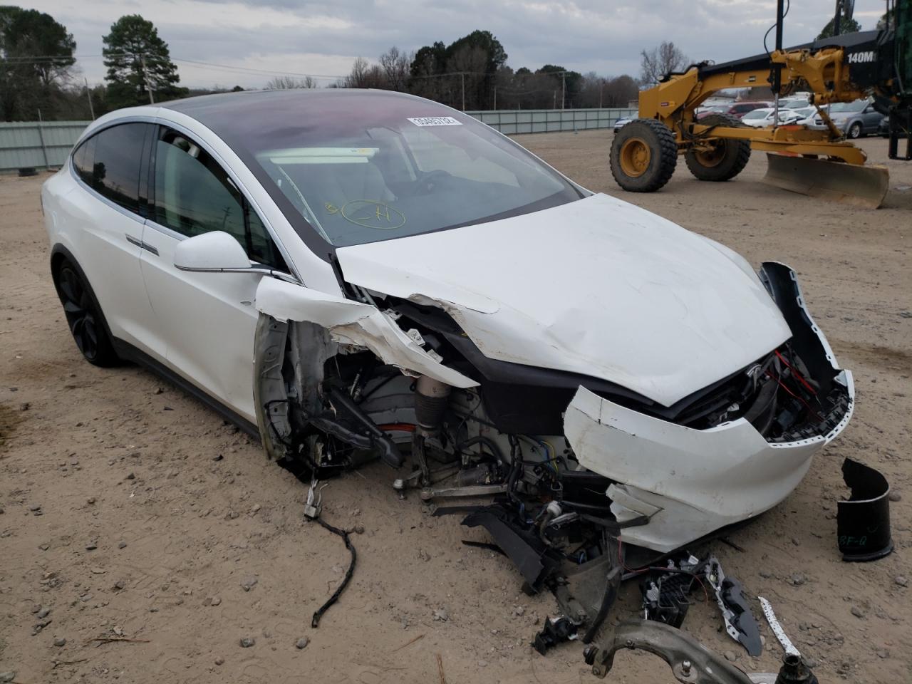 TESLA MODEL X 2017 with VIN 5YJXCBE22HF078479 - Photo from auction