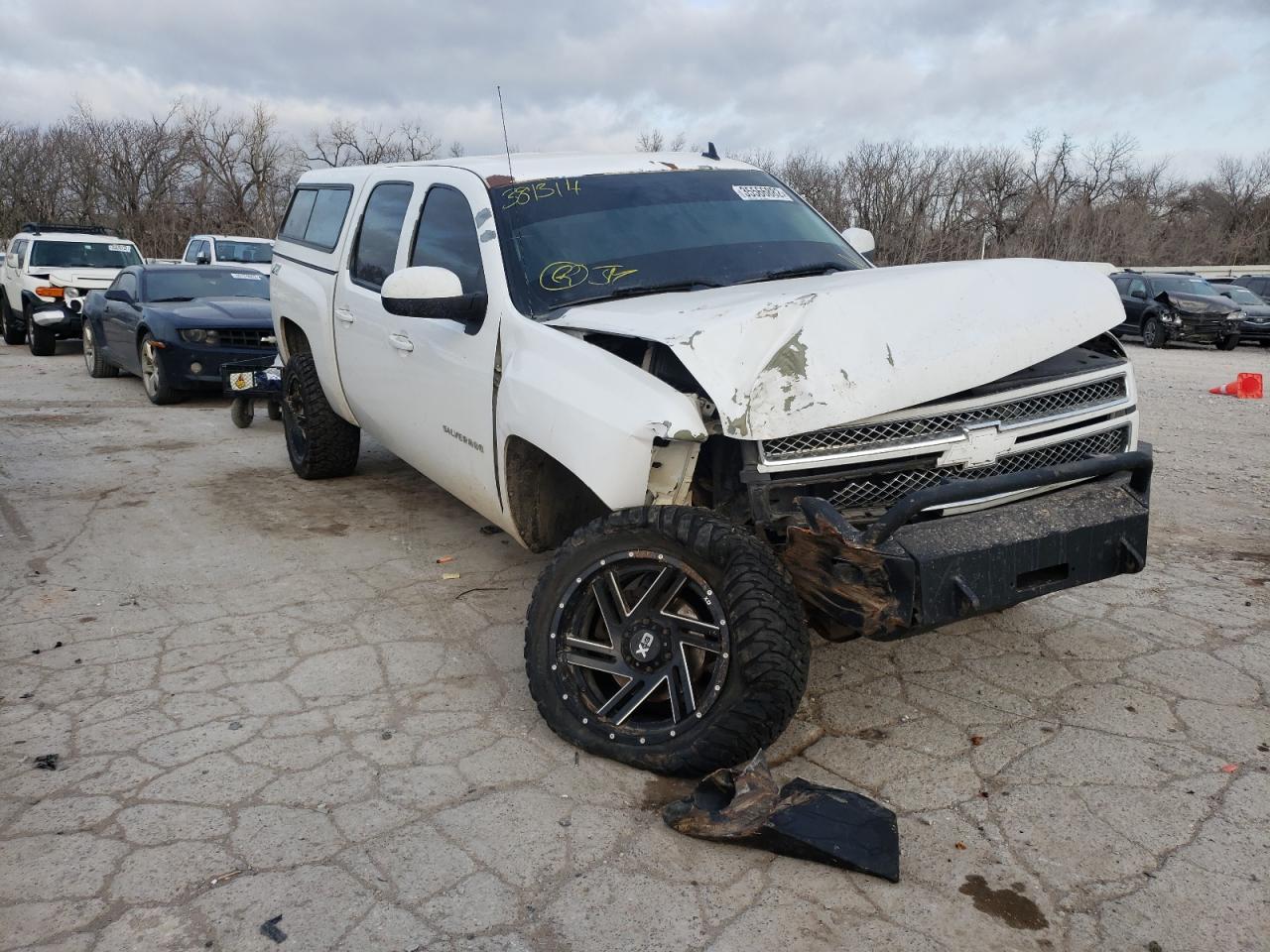 CHEVROLET SILVERADO 2013 with VIN 3GCPKTE75DG381314 - Photo from auction