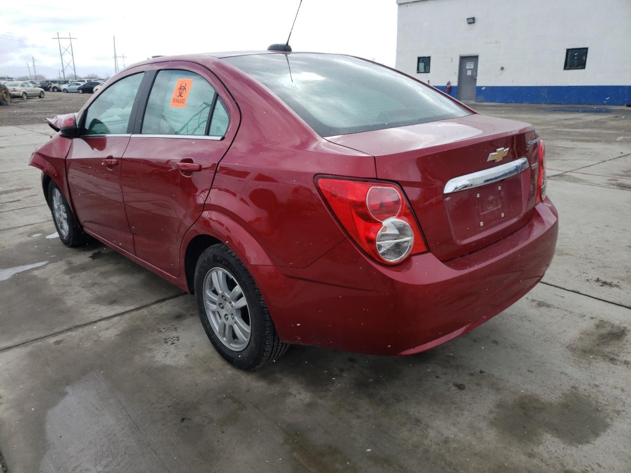 Photo 3 from auction – 2015 CHEVROLET SONIC LT with VIN 1G1JC5SB3F4151707