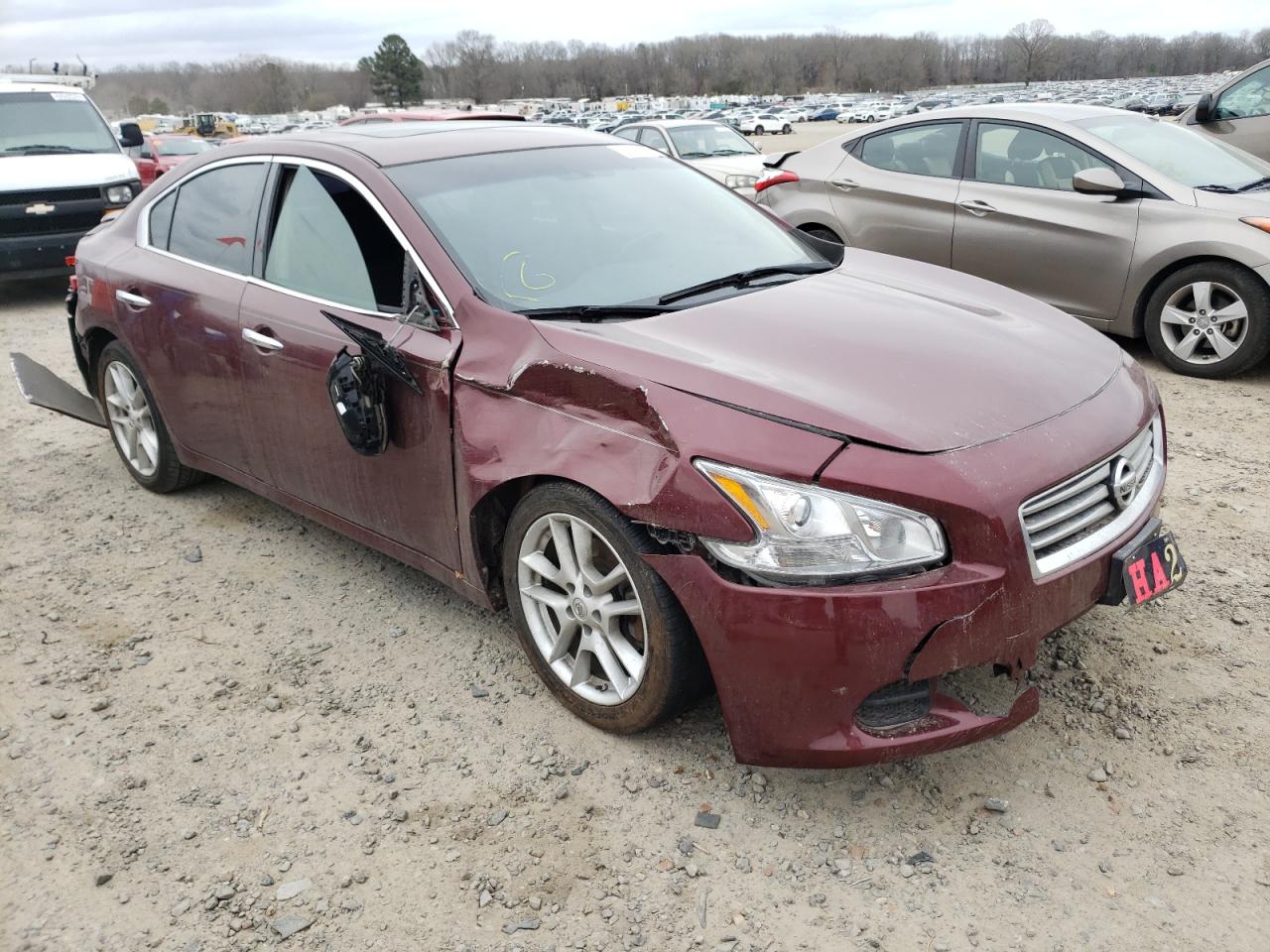 NISSAN MAXIMA S 2013 with VIN 1N4AA5AP5DC800216 - Photo from auction