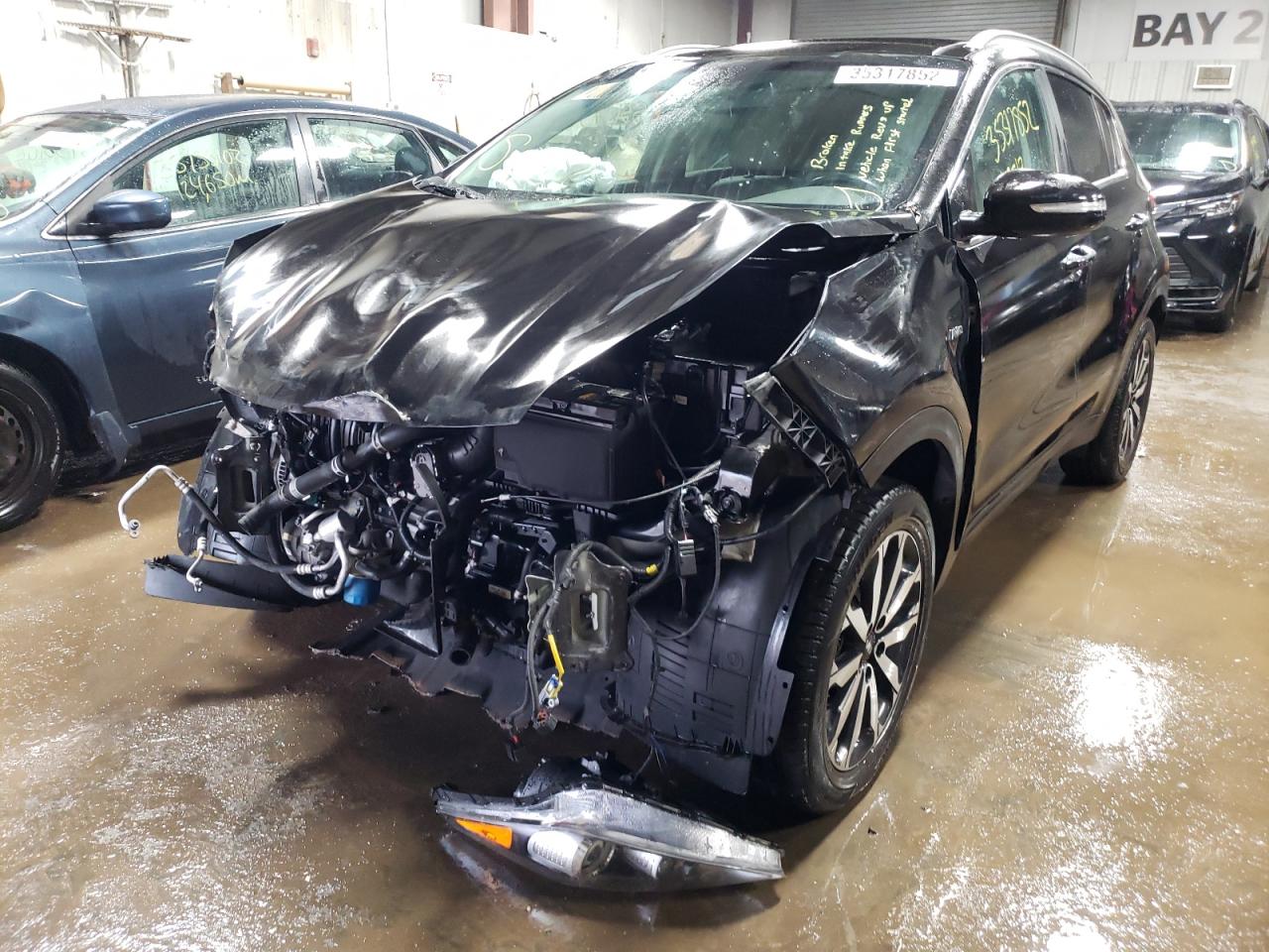 Photo 2 from auction – 2017 KIA SPORTAGE E with VIN KNDPNCAC6H7256544