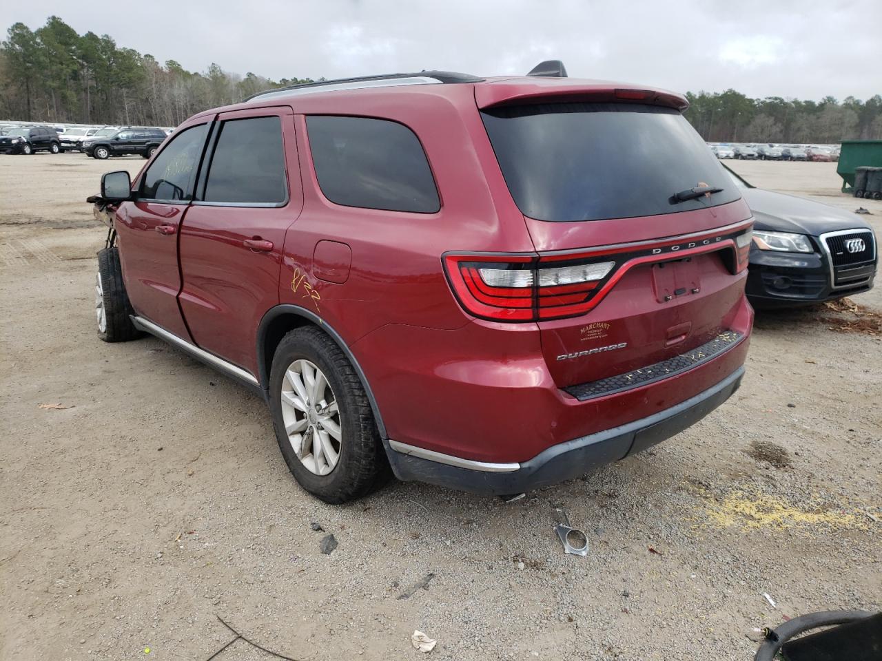 Photo 3 from auction – 2015 DODGE DURANGO SX with VIN 1C4RDHAGXFC857620