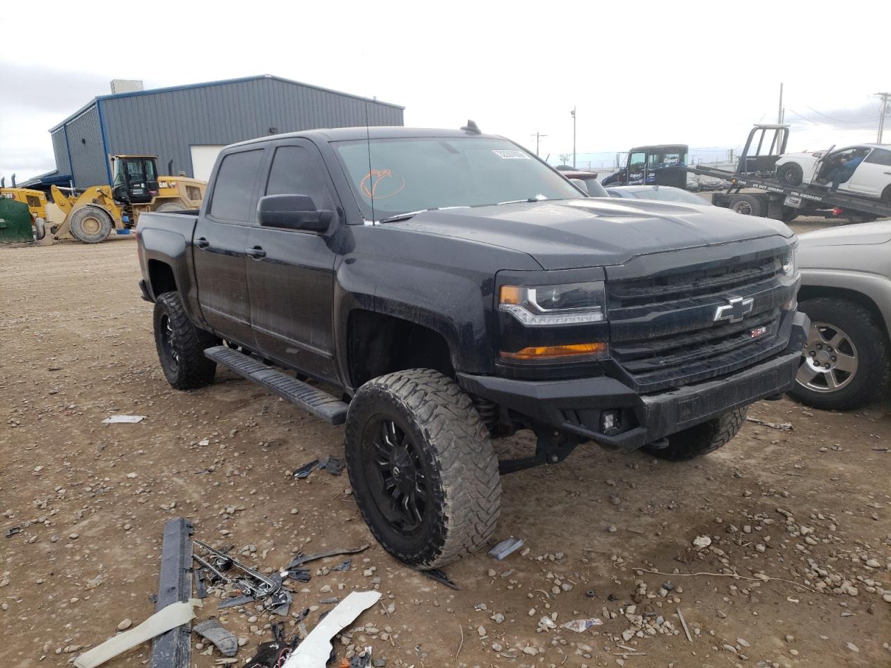 Photo 1 from auction – 2018 CHEVROLET SILVERADO with VIN 3GCUKREC4JG493519