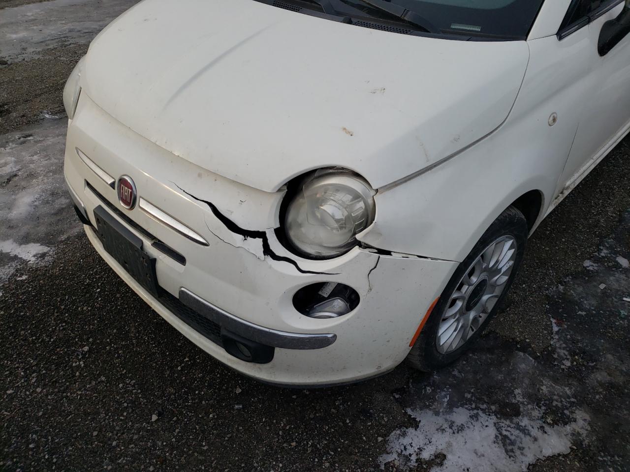 Photo 9 from auction – 2012 FIAT 500 LOUNGE with VIN 3C3CFFCR6CT199012