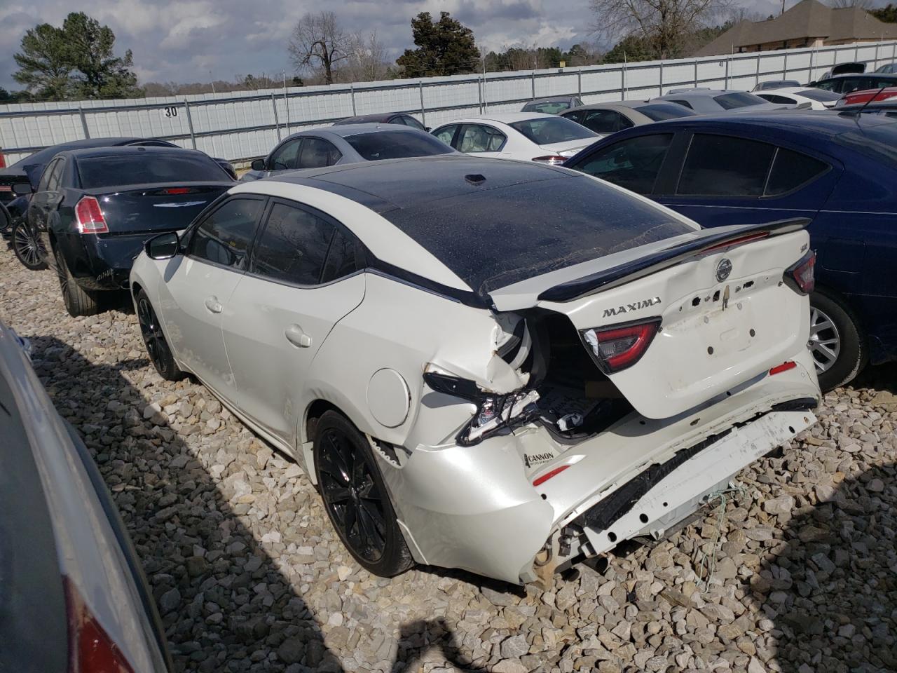 Photo 3 from auction – 2020 NISSAN MAXIMA SR with VIN 1N4AA6EV6LC381001