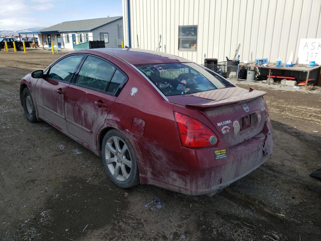 Photo 3 from auction – 2007 NISSAN MAXIMA SE with VIN 1N4BA41E07C839829