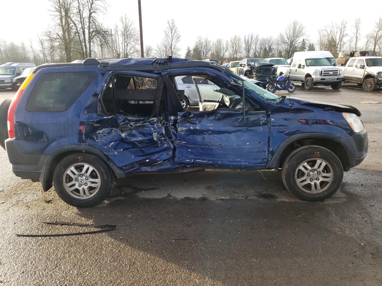 Photo 9 from auction – 2002 HONDA CR-V EX with VIN JHLRD78822C035299