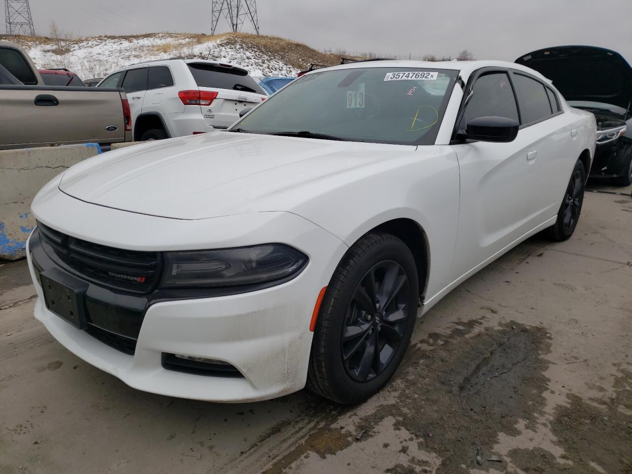 Photo 2 from auction – 2020 DODGE CHARGER SX with VIN 2C3CDXJG5LH155606