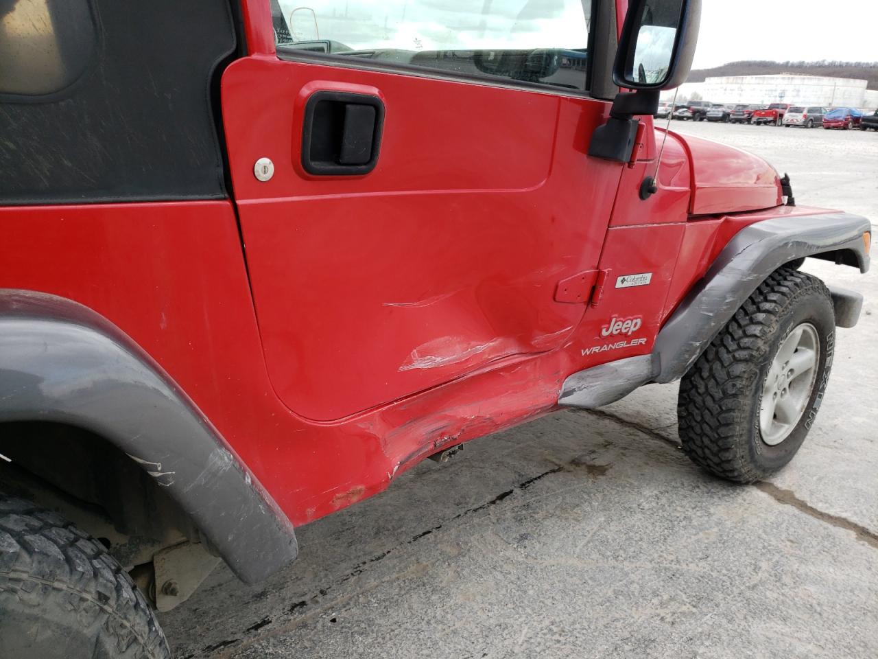 Photo 9 from auction – 2004 JEEP WRANGLER X with VIN 1J4FA39SX4P738151