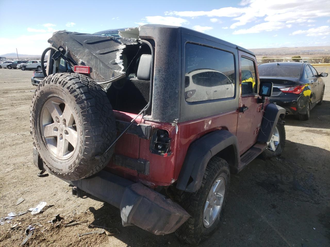 Photo 4 from auction – 2012 JEEP WRANGLER S with VIN 1C4GJWAG6CL270315