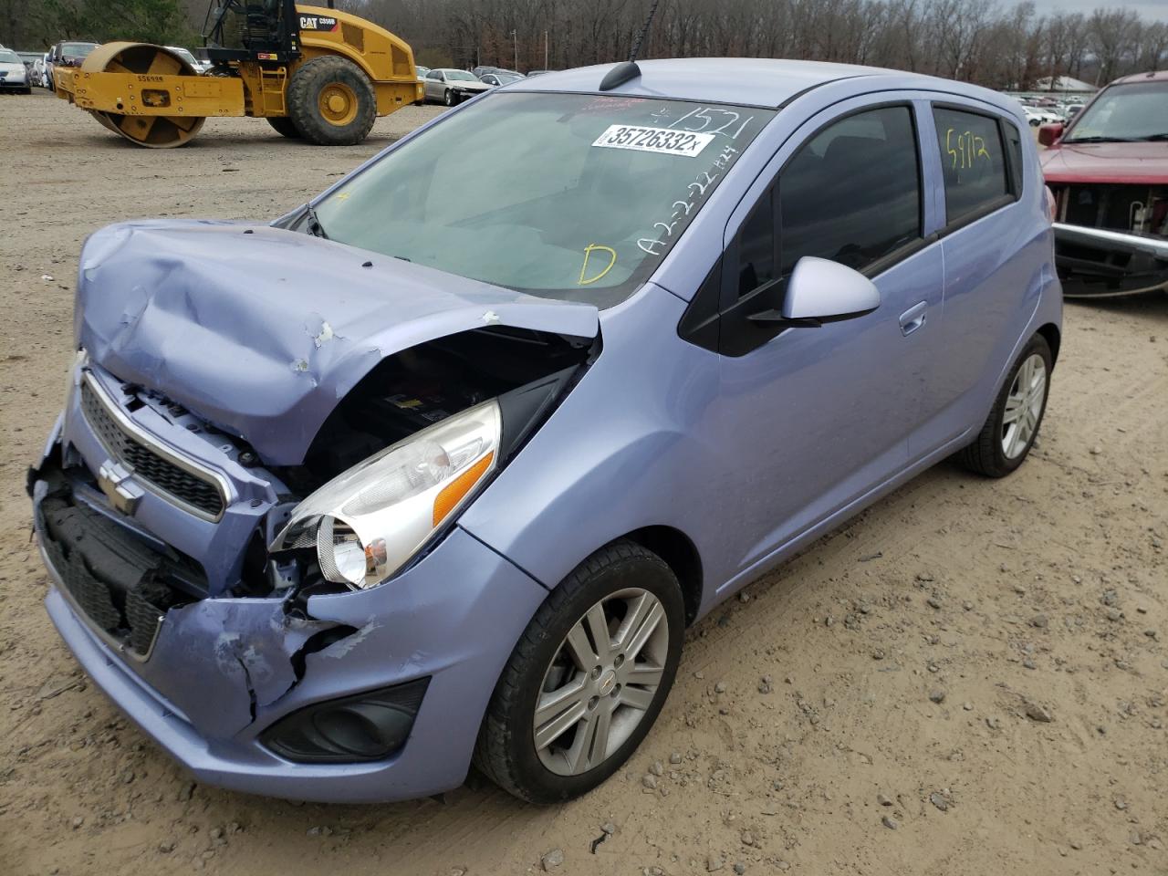 Photo 2 from auction – 2015 CHEVROLET SPARK 1LT with VIN KL8CD6S94FC736925