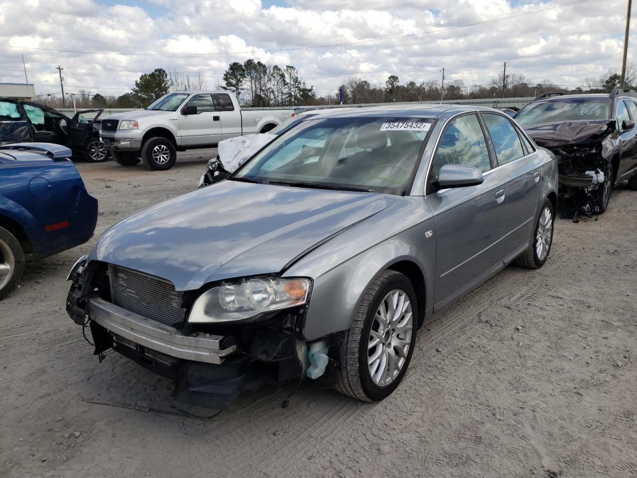 Photo 2 from auction – 2008 AUDI A4 2.0T with VIN WAUAF78EX8A144573