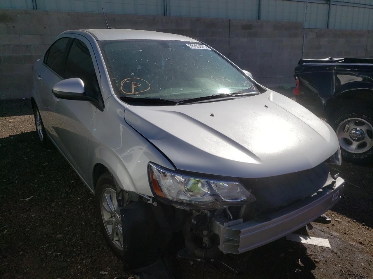 CHEVROLET SONIC LT 2020 with VIN 1G1JD5SB3L4108932 - Photo from auction