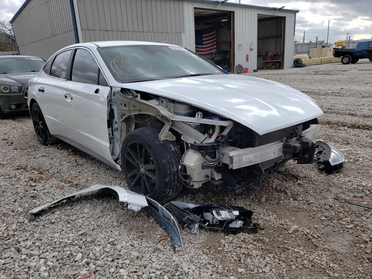 HYUNDAI SONATA SE 2021 with VIN 5NPEG4JA5MH085300 - Photo from auction