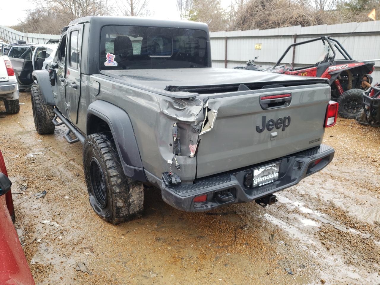 Photo 3 from auction – 2020 JEEP GLADIATOR with VIN 1C6HJTAG8LL156343