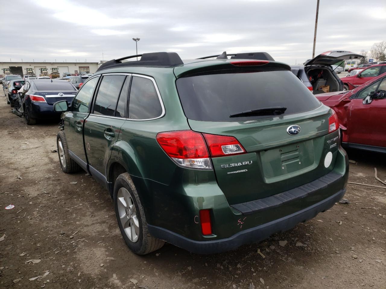 Photo 3 from auction – 2013 SUBARU OUTBACK 2. with VIN 4S4BRBKC7D3226327