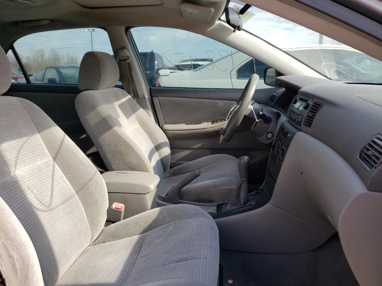 Photo 5 from auction – 2008 TOYOTA COROLLA CE with VIN 2T1BR32E98C935351