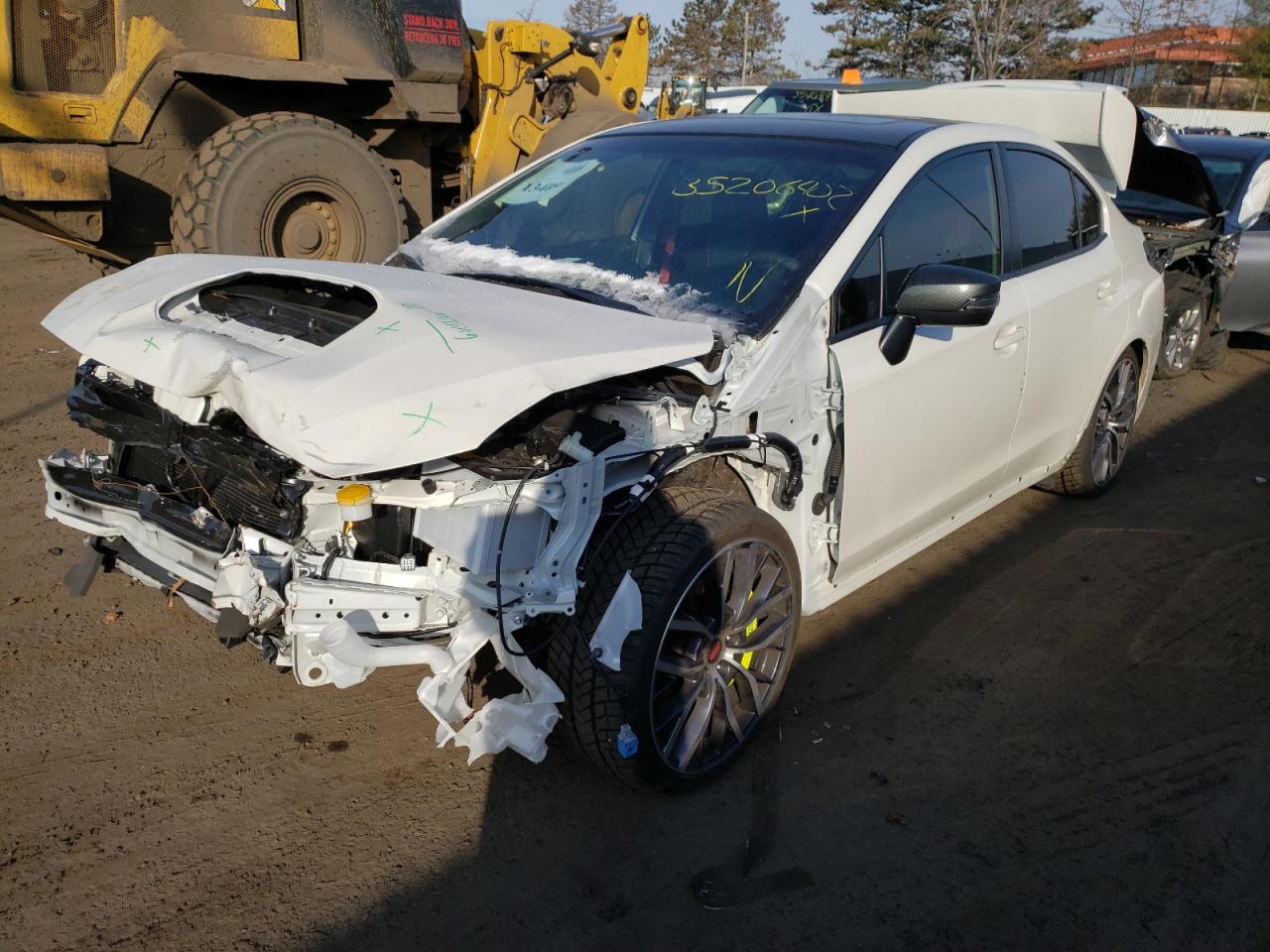 Photo 2 from auction – 2021 SUBARU WRX STI with VIN JF1VA2W63M9810174