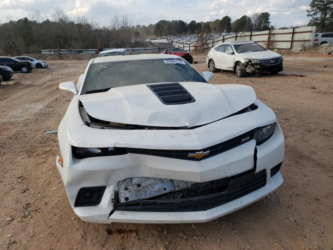 Photo 9 from auction – 2015 CHEVROLET CAMARO 2SS with VIN 2G1FK1EJ2F9286212