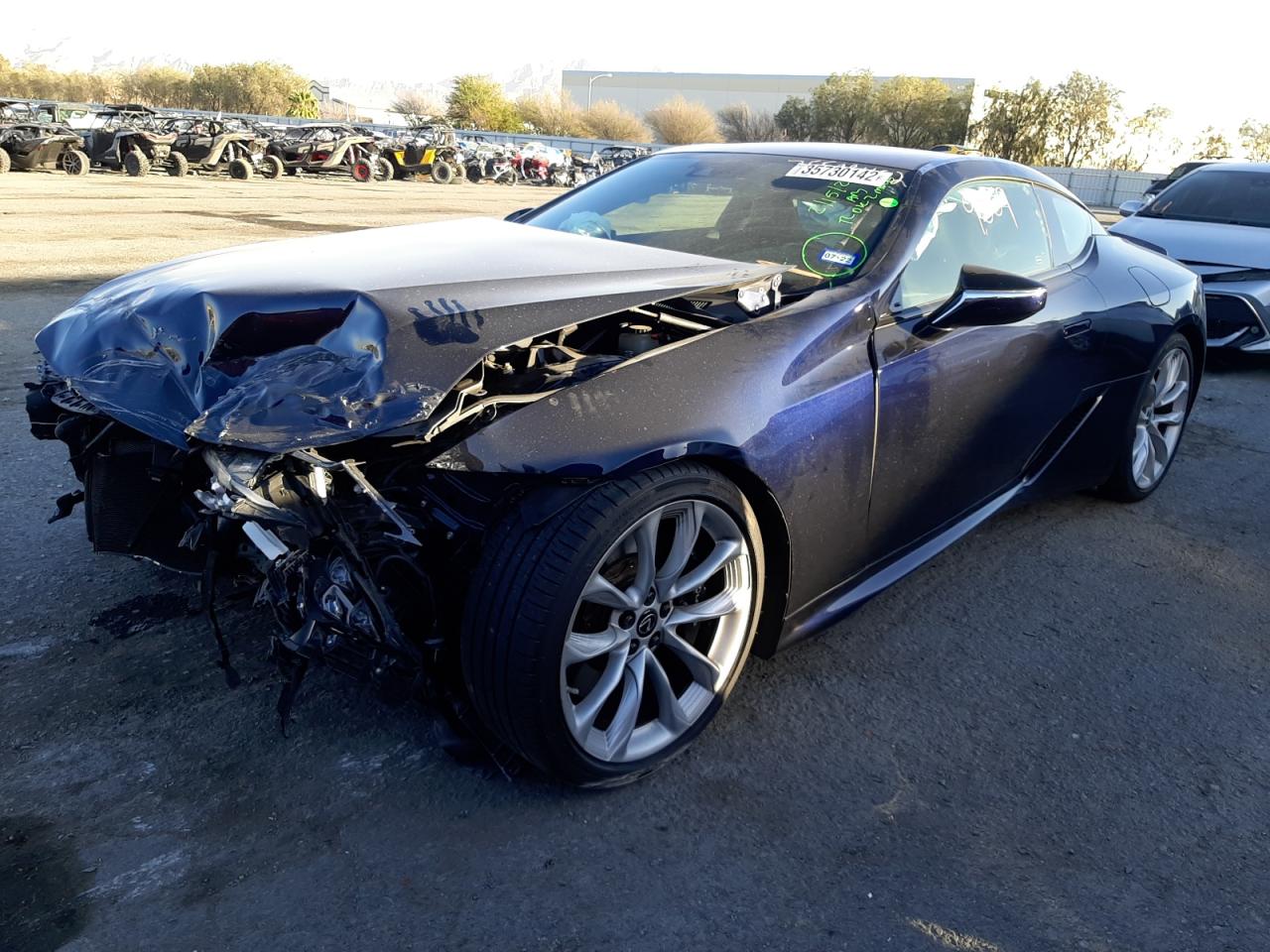 Photo 2 from auction – 2018 LEXUS LC 500 with VIN JTHHP5AY4JA005700