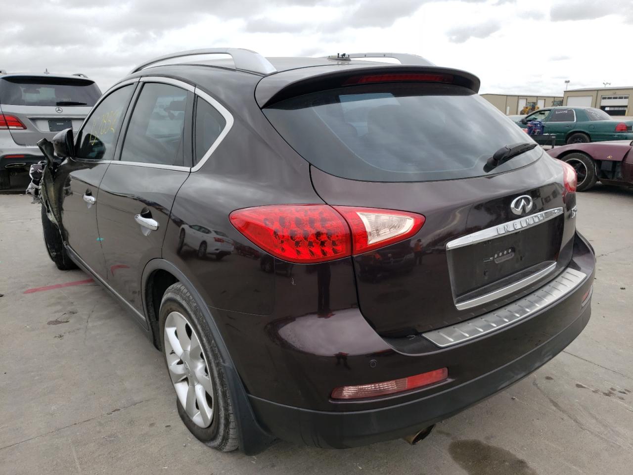 Photo 3 from auction – 2010 INFINITI EX35 BASE with VIN JN1AJ0HP3AM702829