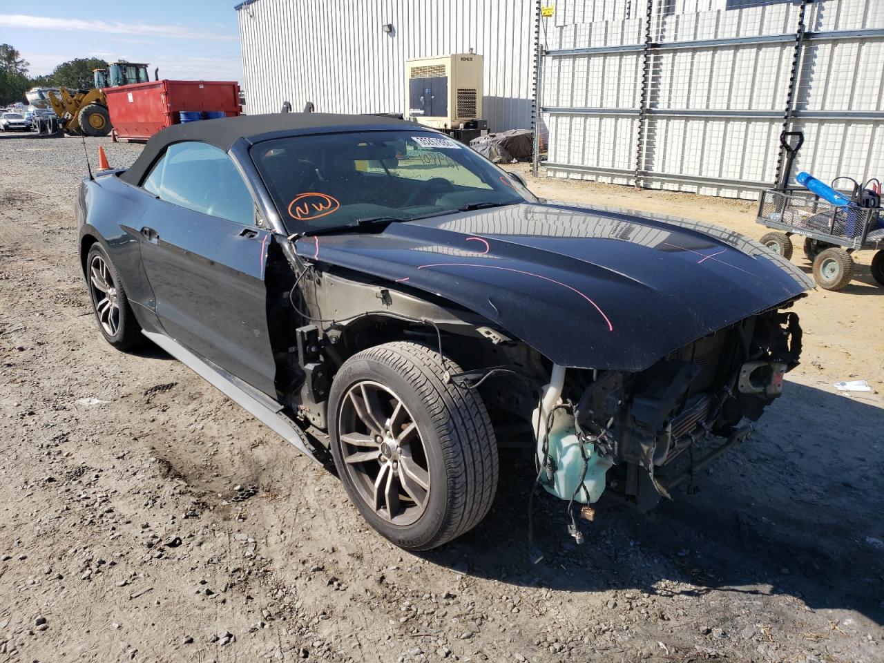 FORD MUSTANG 2017 with VIN 1FATP8UH0H5218094 - Photo from auction