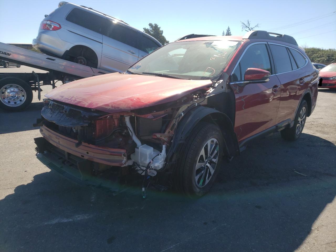Photo 2 from auction – 2020 SUBARU OUTBACK PR with VIN 4S4BTACC1L3113451