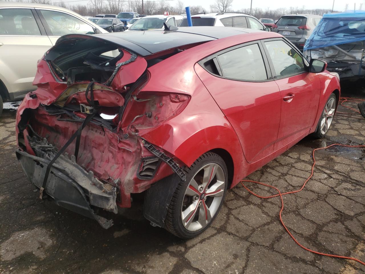 Photo 4 from auction – 2013 HYUNDAI VELOSTER with VIN KMHTC6ADXDU177805