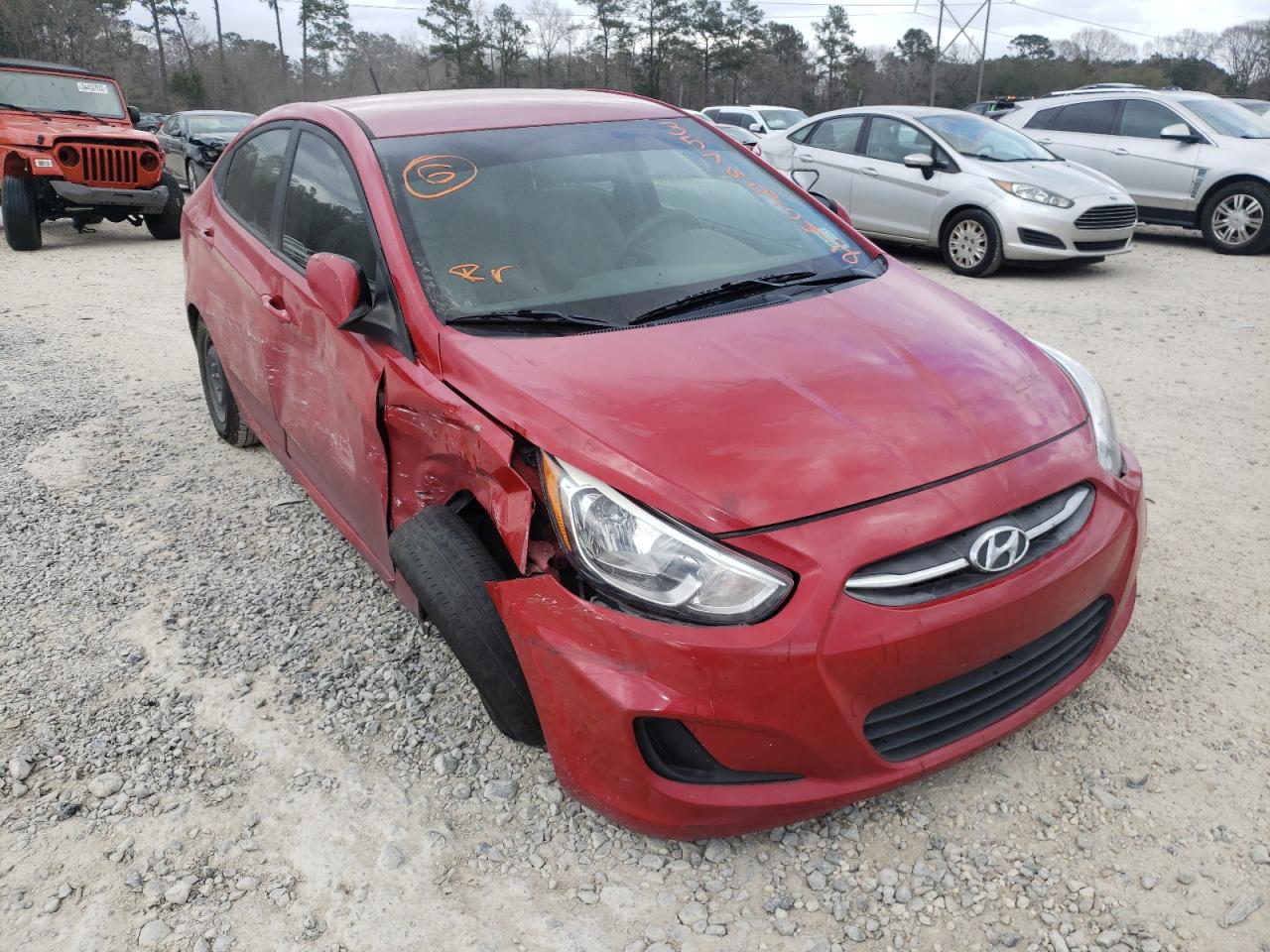 HYUNDAI ACCENT SE 2017 with VIN KMHCT4AE2HU202778 - Photo from auction